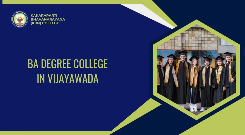 Students exploring the best BA degree college in Vijayawada for 2026 admissions